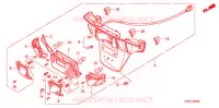 FEUX ARRIERE pour Honda FUSION 250 X Color order plan de 2003