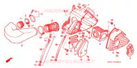 FILTRE A AIR pour Honda FUSION 250 X Color order plan de 2003
