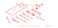 OUTIL pour Honda FUSION 250 X Color order plan de 2003