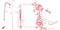 CARBURATEUR pour Honda CRM 80 de 1989