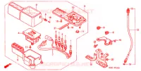 COMPTEUR pour Honda XLR 200 R Without speed warning light de 1993