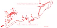 SILENCIEUX D'ECHAPPEMENT pour Honda XLR 200 R Without speed warning light de 1993