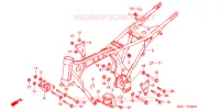 CADRE pour Honda CD 125 BENLY de 1992