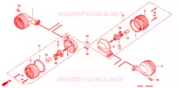 CLIGNOTANT pour Honda CD 125 BENLY de 1992