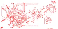 CULASSE pour Honda CD 125 BENLY de 1992