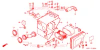 FILTRE A AIR (1) pour Honda CD 125 BENLY de 1992
