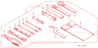 OUTIL pour Honda CD 125 BENLY de 1992