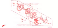 POMPE A HUILE pour Honda CD 125 BENLY de 1992