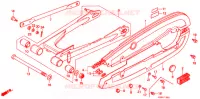 BRAS OSCILLANT pour Honda CD 125 BENLY POST OFFICE de 1993