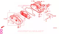 FILTRE A AIR pour Honda Z 125 MONKEY de 2019