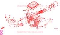 FILTRE A AIR pour Honda FOURTRAX 420 RANCHER 4X4 AT IRS EPS ESP de 2019