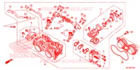 CORPS DE PAPILLON pour Honda REBEL 500 BOBBER de 2018