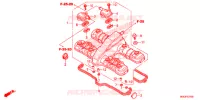 COUVRE CULASSE pour Honda CB 1100 EX RED de 2019