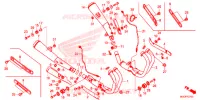 SILENCIEUX D'ECHAPPEMENT pour Honda CB 1100 EX RED de 2019