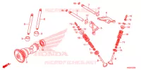 ARBRE A CAMES   SOUPAPE pour Honda TRX 250 FOURTRAX RECON Standard -U- de 2019