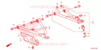 TRIANGLES AVANT pour Honda FOURTRAX 420 RANCHER 4X4 AT DCT IRS EPS de 2018