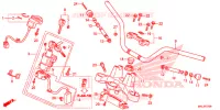 GUIDON   TE DE FOURCHE pour Honda NC 750 X ABS de 2019