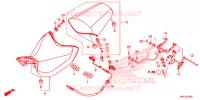 SELLE pour Honda NC 750 X ABS DCT 35KW de 2019