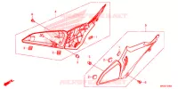 COUVERCLES LATERAUX pour Honda CBR 650 R de 2019