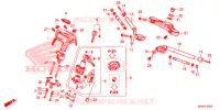 GUIDON   TE DE FOURCHE pour Honda CBR 650 R de 2019