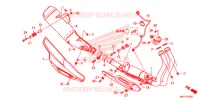SILENCIEUX D'ECHAPPEMENT pour Honda CB 500 X ABS de 2019