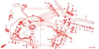 GUIDON   TE DE FOURCHE pour Honda CB 500 X de 2019
