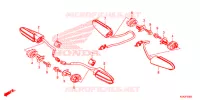 CLIGNOTANT pour Honda CB 250 R de 2019