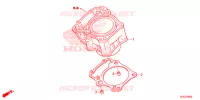 CYLINDRE pour Honda CB 250 R de 2020