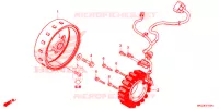 ALTERNATEUR pour Honda REBEL 500 BOBBER de 2019