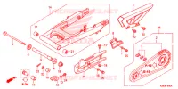 BRAS OSCILLANT pour Honda CRF 125 F de 2018