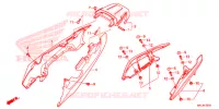 COUVERCLES LATERAUX pour Honda NC 750 S DCT de 2019