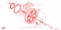 ROUE AVANT pour Honda NC 750 S DCT de 2019