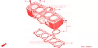 CYLINDRE pour Honda CB X4 1300 de 1999