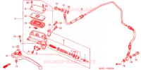 MAITRE CYLINDRE pour Honda CB X4 1300 de 1999