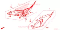 COUVERCLES LATERAUX pour Honda CBR 650 R ABS de 2019