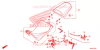 SELLE pour Honda AFRICA TWIN 1000 de 2019