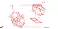 CYLINDRE pour Honda PACIFIC COAST 800 de 1990