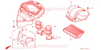 FILTRE A AIR pour Honda PACIFIC COAST 800 de 1990