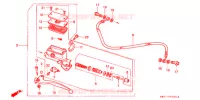 MAITRE CYLINDRE pour Honda PACIFIC COAST 800 de 1990