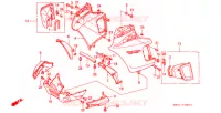 CARENAGE pour Honda PACIFIC COAST 800 TYPE 2 de 1996