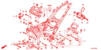 CADRE pour Honda NC 750 X ABS DCT de 2019