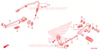 PEDALE pour Honda NC 750 X ABS DCT de 2019