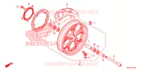 ROUE AVANT pour Honda NC 750 X ABS DCT de 2019