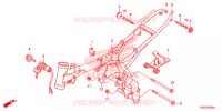 CADRE pour Honda CRF 50 de 2019