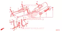 SILENCIEUX D'ECHAPPEMENT pour Honda CRF 50 de 2019