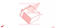 BATTERIE pour Honda SH 150 ABS D SPECIAL 2E de 2019