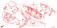 GUIDON   CARENAGE pour Honda SH 150 ABS D SPECIAL 2E de 2019