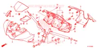 GUIDON   CARENAGE pour Honda SH 150 ABS D SPECIAL 3E de 2019