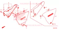 COUVERCLES LATERAUX pour Honda CB 1100 RS DCT ABS de 2019