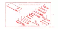 OUTIL pour Honda SHADOW 400 With speed warning light de 1997